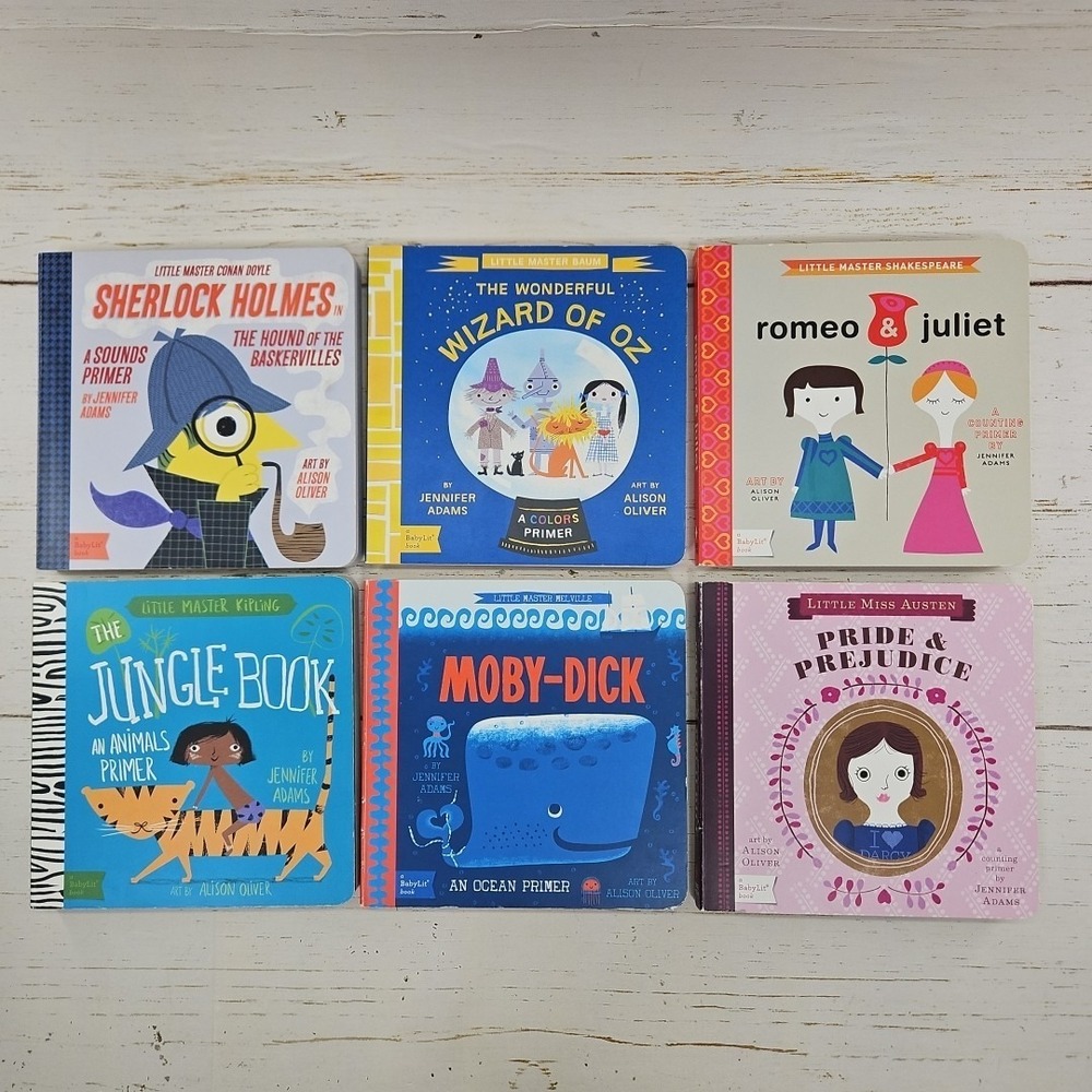Little Master Miss Book Lot‎ Sherlock Wizard Pride Prejudice Jungle Romeo Moby